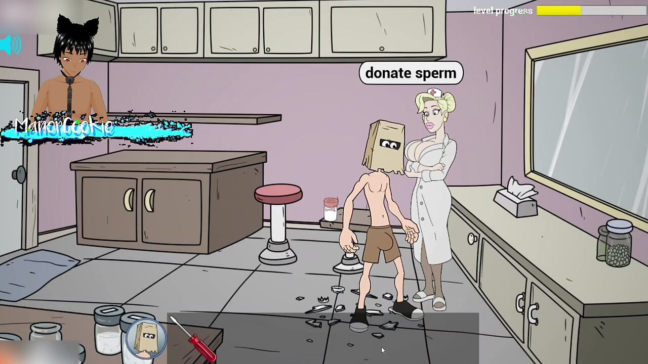 Fuckerman Hospital - Time for my checkup and to see some sexy nurses with big asses and tits!