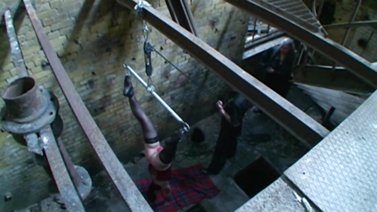 Bound Blonde Submits to Intense BDSM Threesome