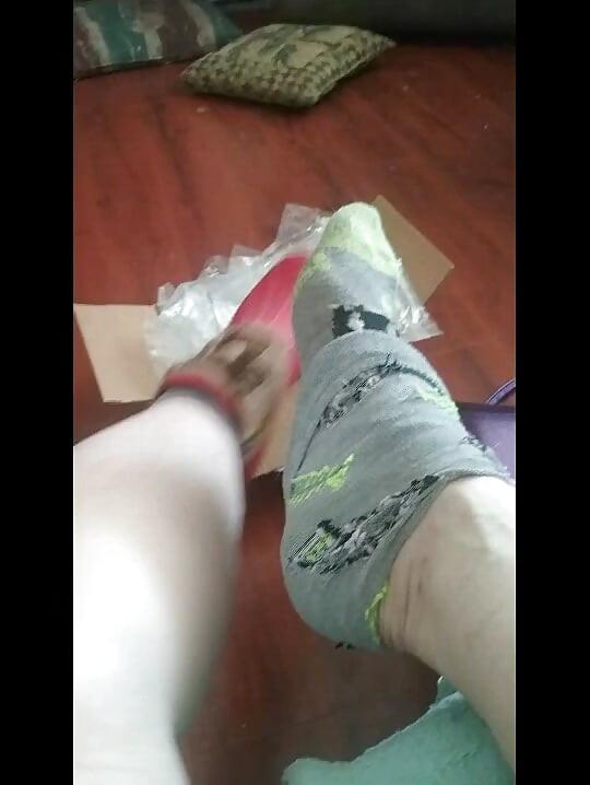 Bir sürü selfie çektim ve bir video çektim