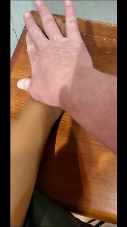 Sometimes daddy just needs release, even if its on my face. | Clip 1