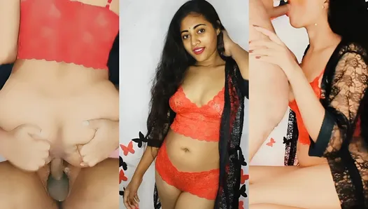 Chica india tiene sexo de San Valentín en Oyo (audio hindi)