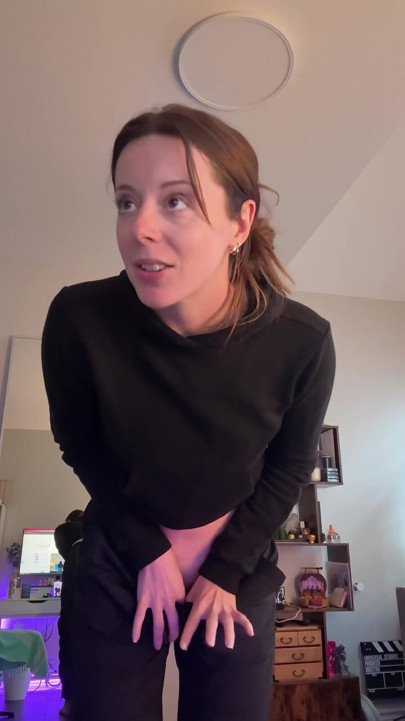 Canadian Hottie Gets off in the Drive Thru!