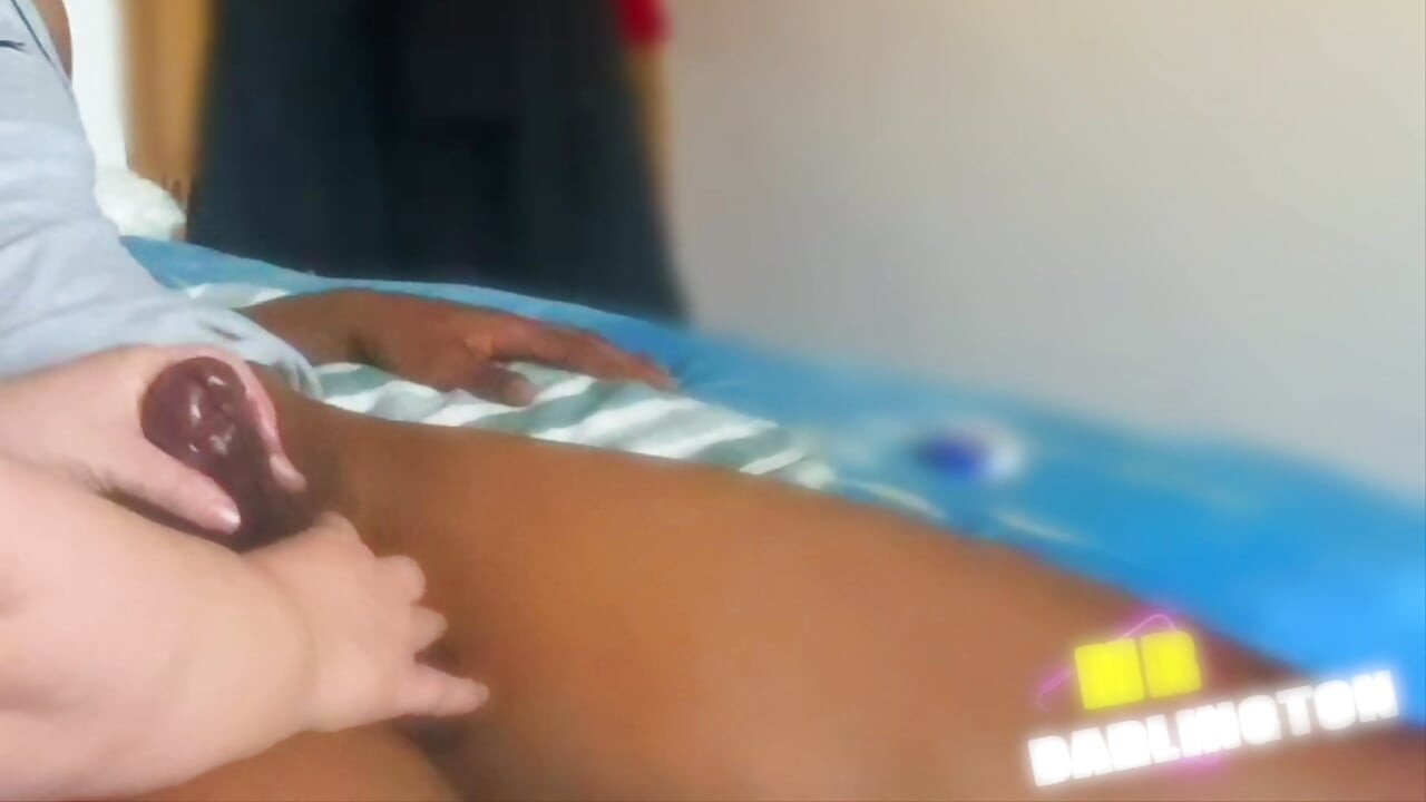BBW Gilf Edging Black cock at home in the morning -  Swallows Huge Load From  BBC
