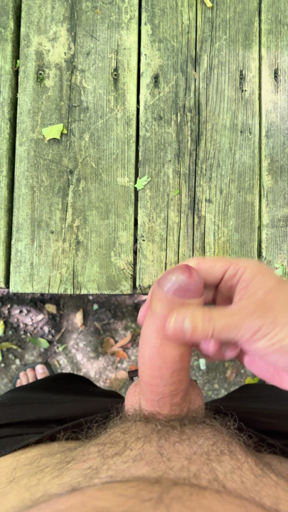 公園で外出し、喘ぎ声が響く。
