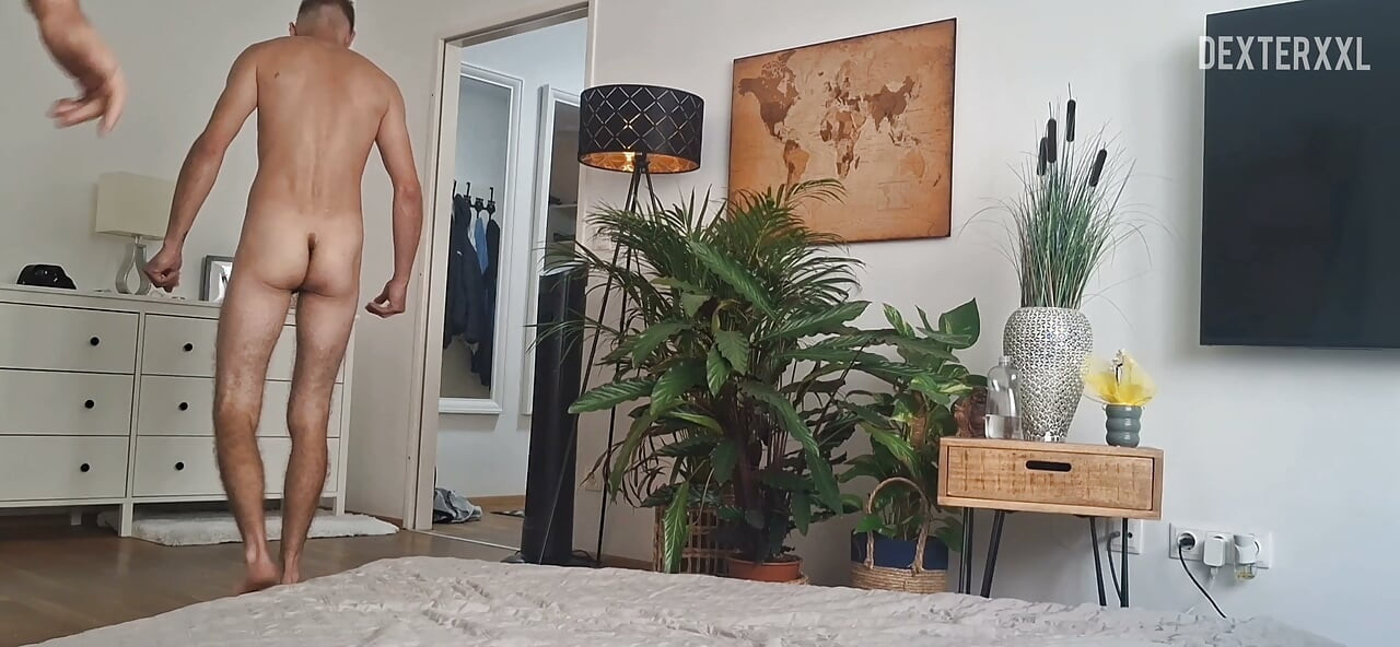 A Bit of Tantra Love Massage. Skinny Sexy Guy Fuck Stepdaddy Ass