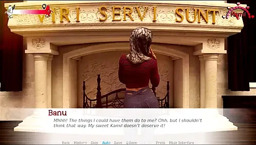 Life in the middle east #10 - Banu played with her self in bed