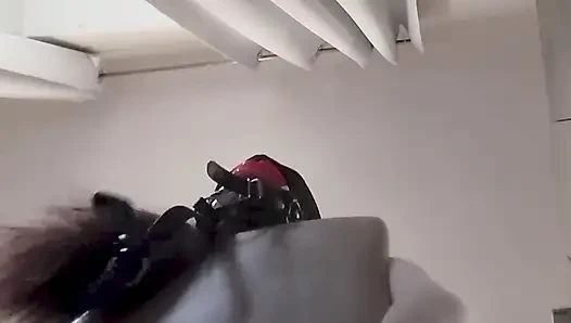 42 Minutes of MILF Tied to a Chair Getting Fucked Doggy Style in the Mouth and Pussy