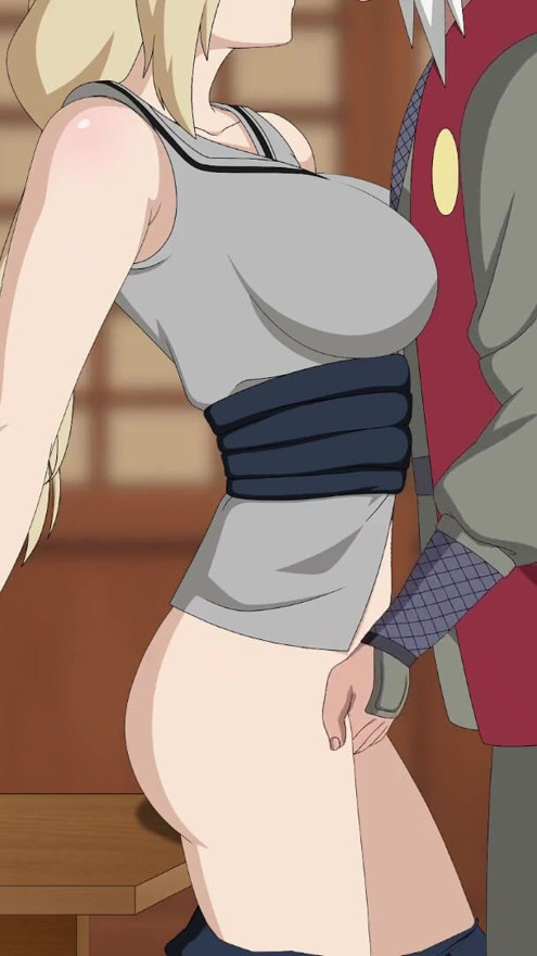 Tsunade Naruto sex blowjob titjob anime hentai animation cartoon one piece kunoichi creampie japanese creampie big ass tits | Clip 1