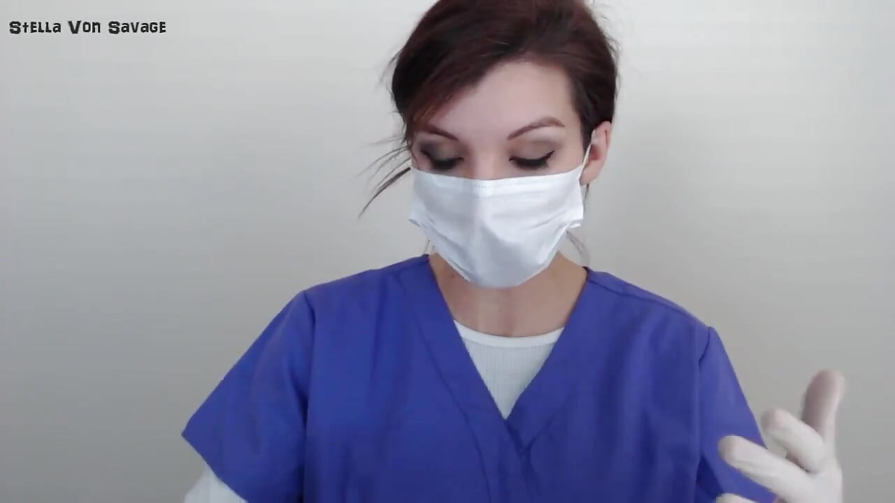 Milking Procedure Handjob - Latex Gloves