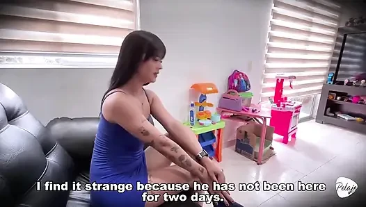 My Friend's Wife Cheats on Him by Fucking Me and Sucking My Cock, I Cum a Huge Load Inside Her Mouth.