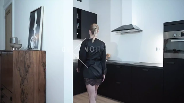 Hot wife teasing husband in the morning