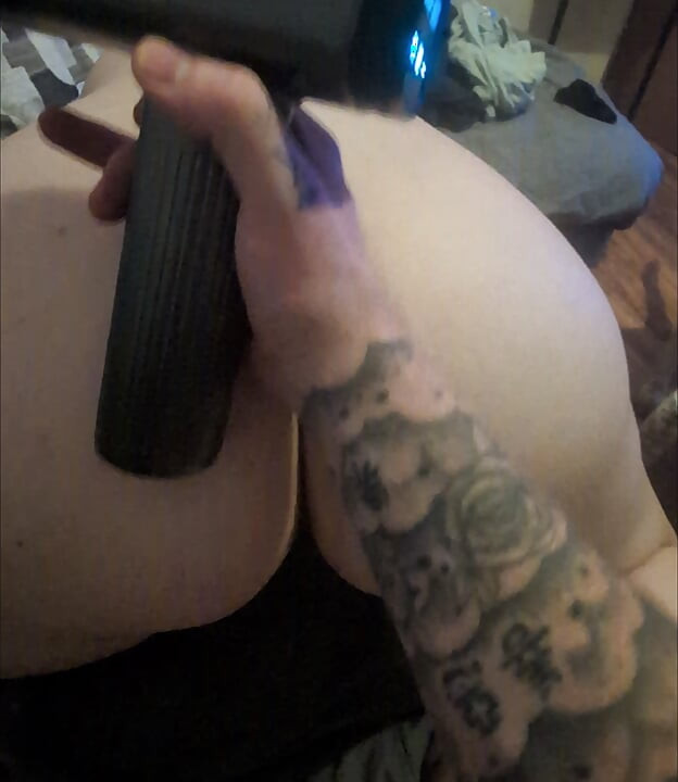 Mit massagepistole gefickt