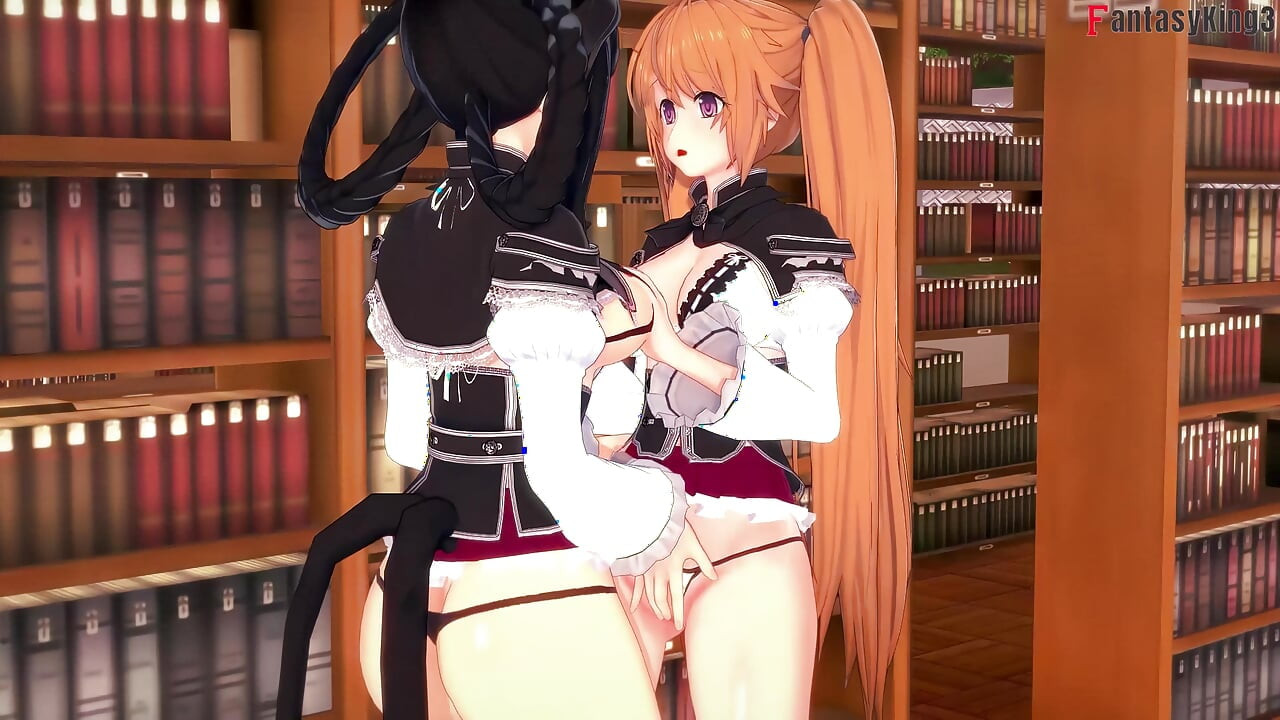 Kuroka & Irina lesbischen sex beobachten - AUF DER ERN-, NTR MADness-serie