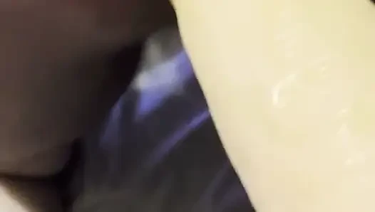 Wife pegged me with big dildo