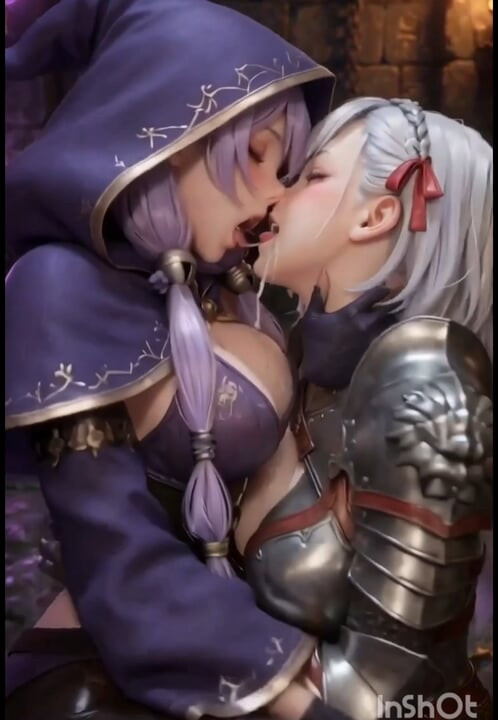 Hentai Magician And Knight Come Home From Sex Dungeon