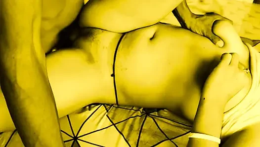 Slutty Bhabi with big boobs Secretly Fucks her devar big cock.