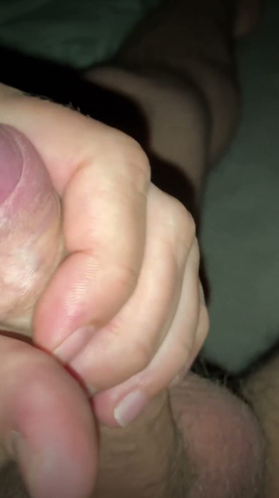 Can you hold longer than me - Let's masturbate together until we cum hard - Precum - huge cumshot | Clip 2