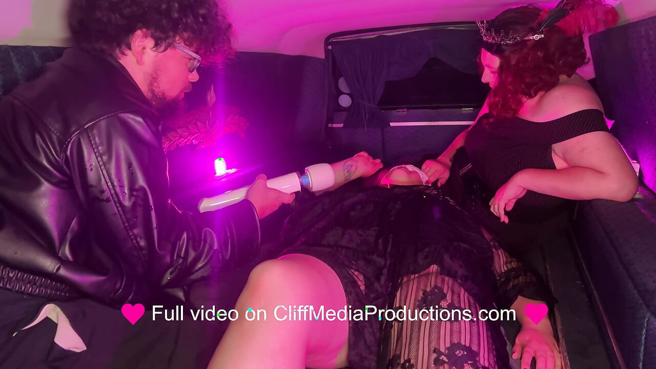 Prom night threesome in the back a Hearse -Cliff Media Productions