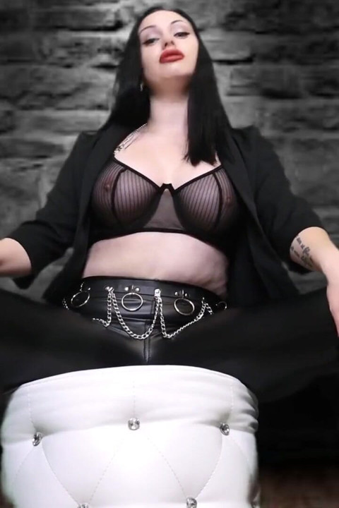 Be a good boy and leave your pathetic ugly wife! I know you wanna be just mine! All mine!