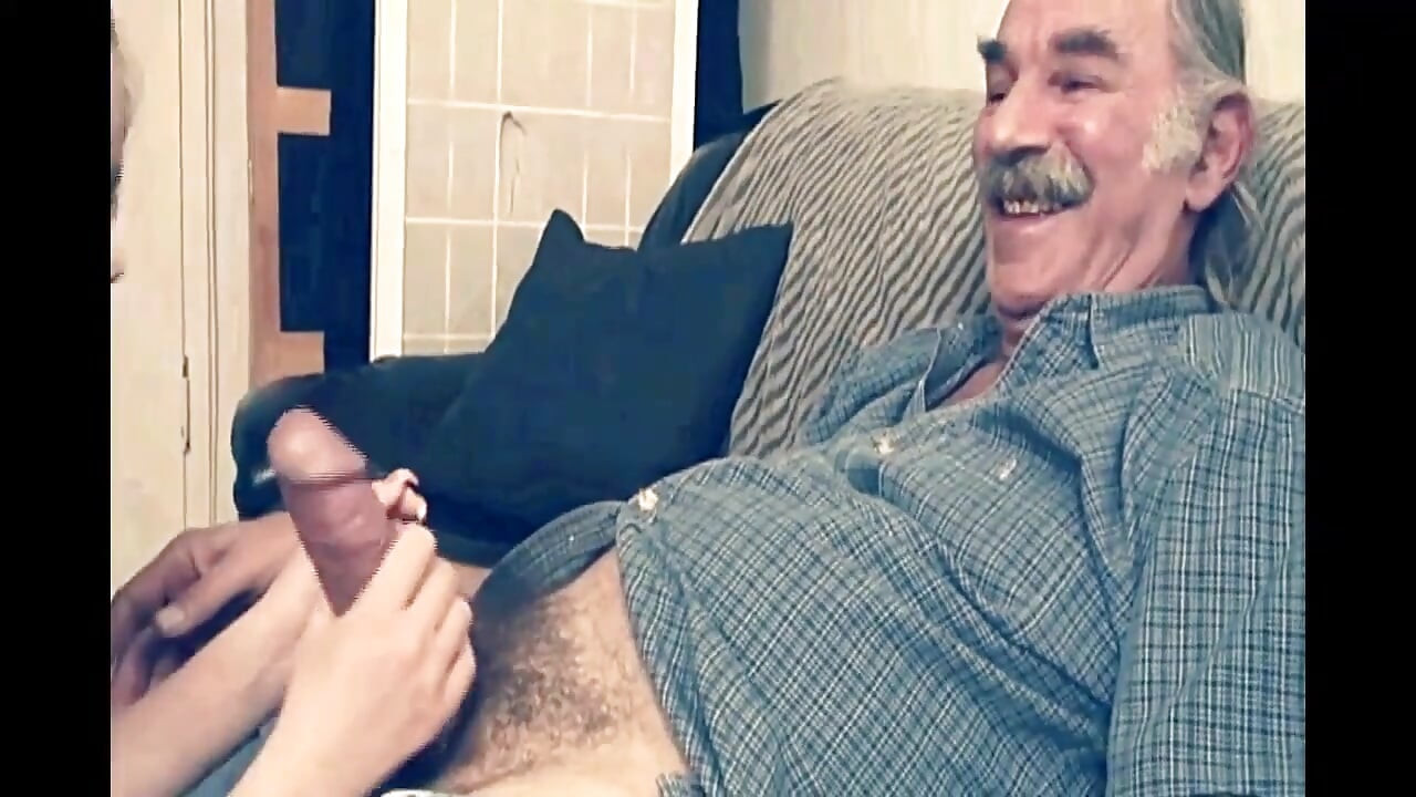 Old Man with Big Dick Fucks Young Whore in Heat