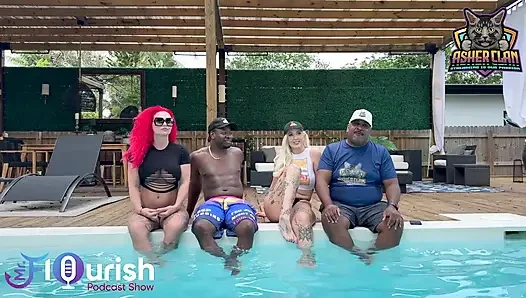 Mrflourish Podcast with Guest Roxi Keogh, Gigi Patsy and Datjguy in Florida
