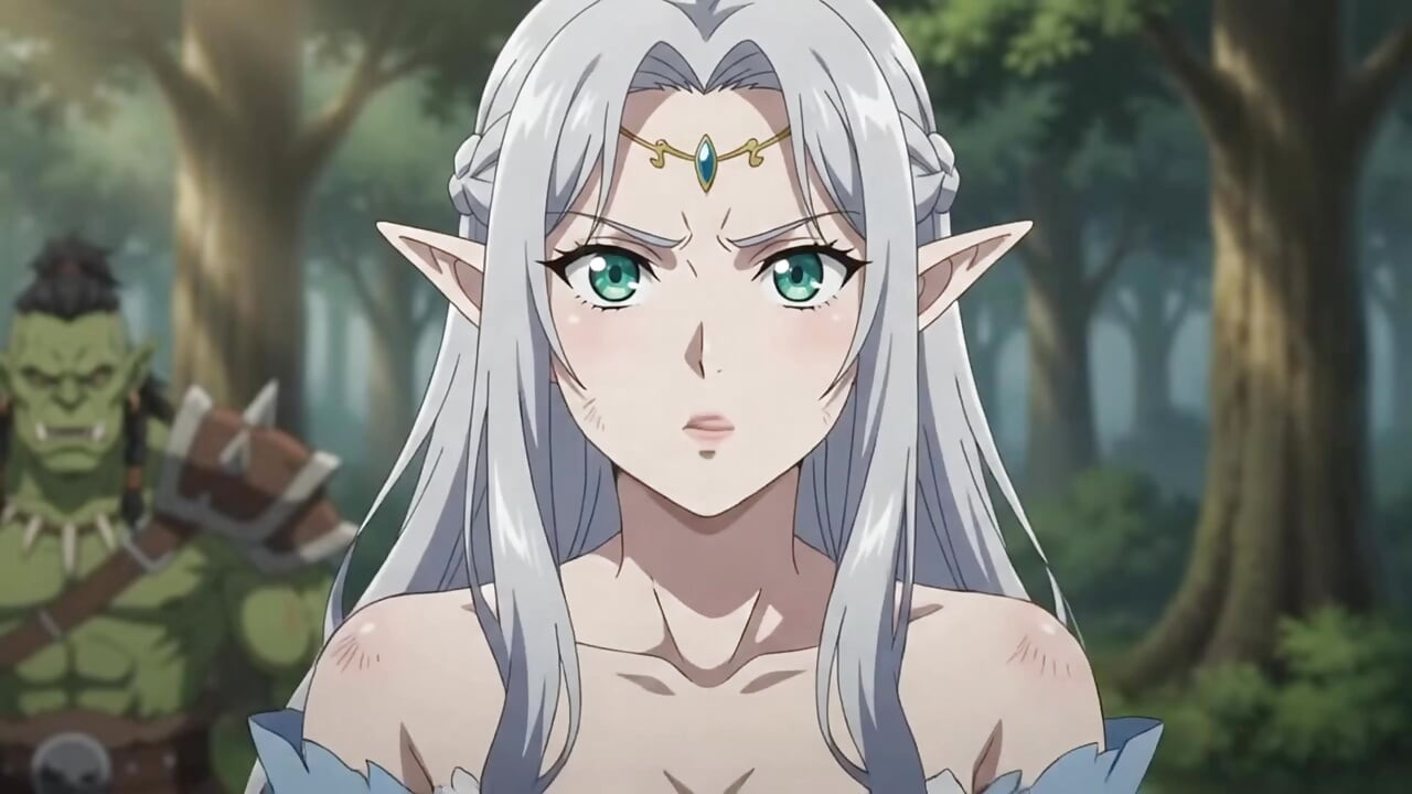 Captured by the Orc Warlord Elf Princess's Forbidden Night