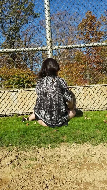 Emotional moment from "Keri masturbates in public"