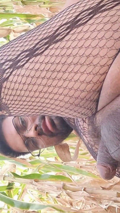 I Was Playing with Big Dildo in My Field