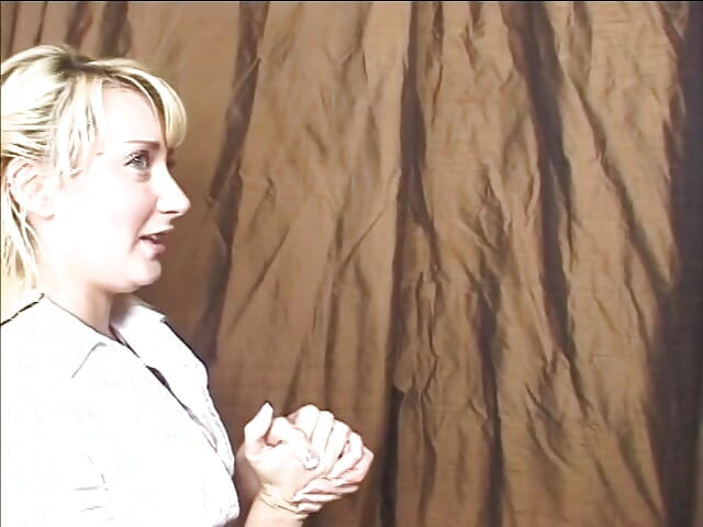 Kinky Blonde Babe Fucked After Gloryhole Blowjob