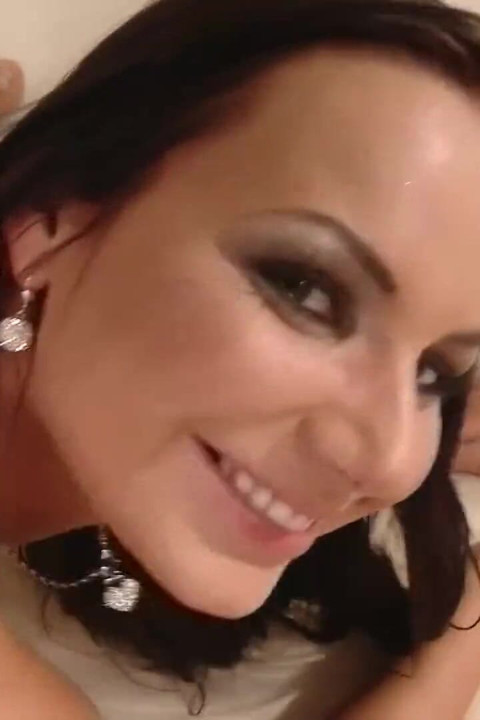 Irresistible brunette with perfect body gets slammed