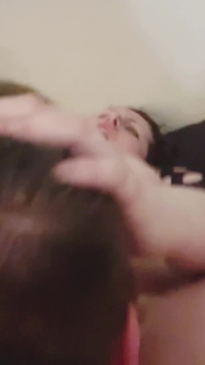 Emotional moment from "Tiffany moon & Skyy Blu reviews new toy and fucks each other"