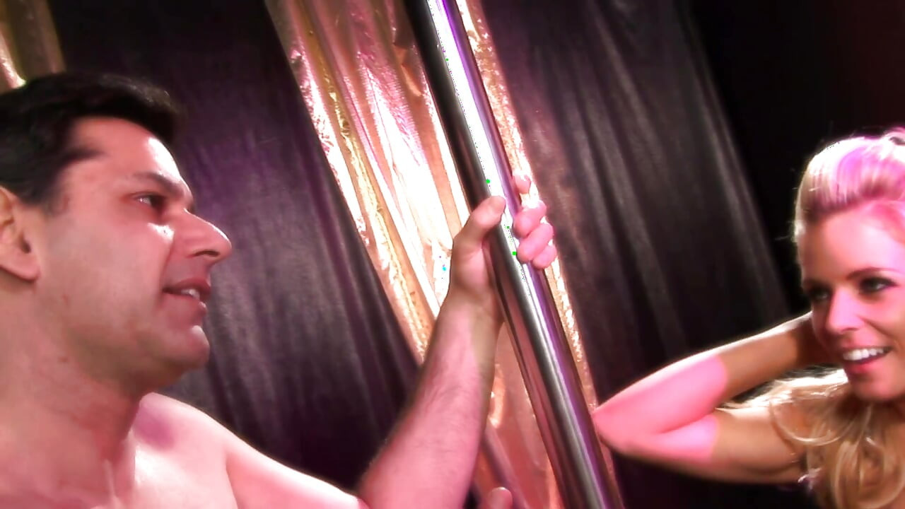 Horny strippers get fucked hard in the club
