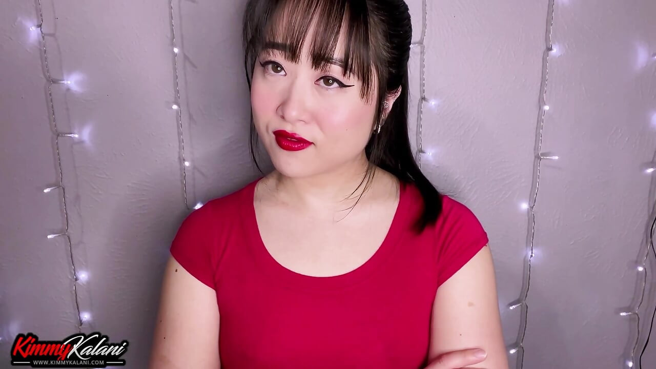 Asian step-sis helps you cum