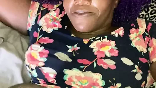 Black granny is getting fucked by young Latin daddy