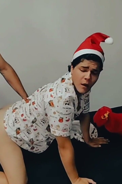 Sitting on Santa's Lap