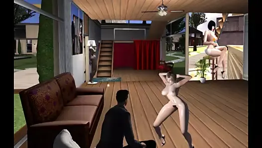 SECOND LIFE SEX - Cheating Wife