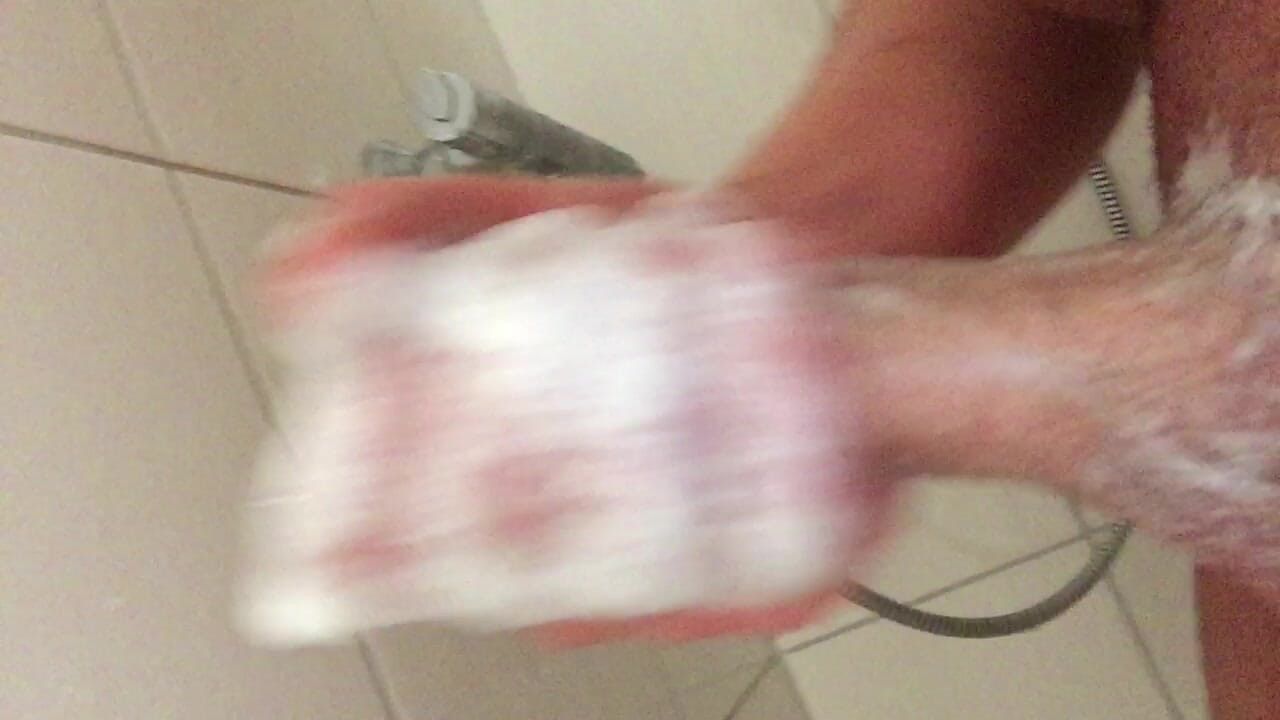 Masturbation in the shower