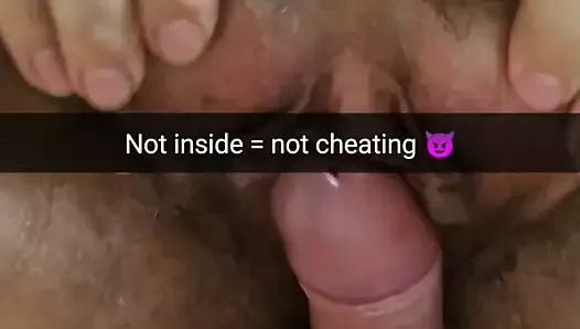 Not inside - not cheating, you should know it, my dear hubby