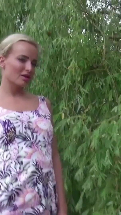 Captivating moment from "GERMAN SCOUT - GREEN EYES TEEN HUGE DICK FUCK AT CASTING"