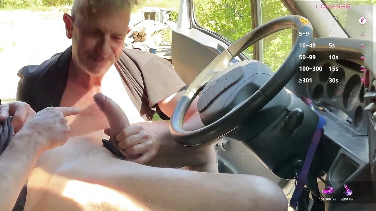 Hot Daytime Truck Encounter