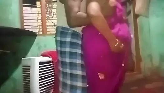 Tamil aunty boobs milk pissing real hasband