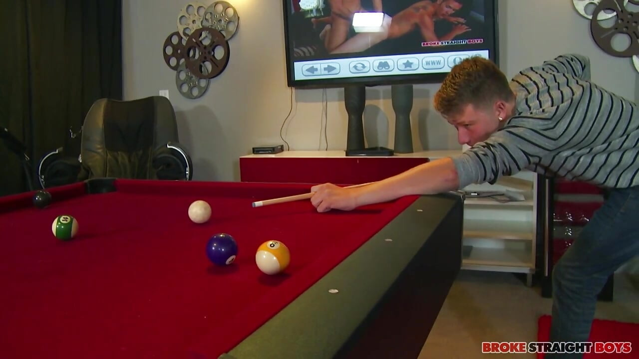 Straight Guys Playing Pool Turned Orgy