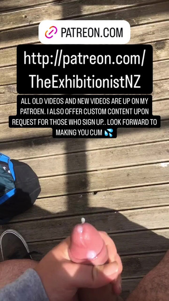 Solo Public Cumshot (Join Patreon For All Old + New Vids + Custom Requests