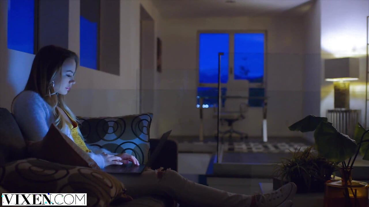 VIXEN Naughty College Student Secretly Seduces Her Stepsister's Boyfriend