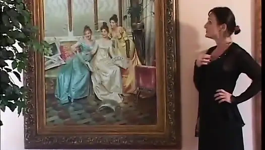 Milf and teen having fun with toys