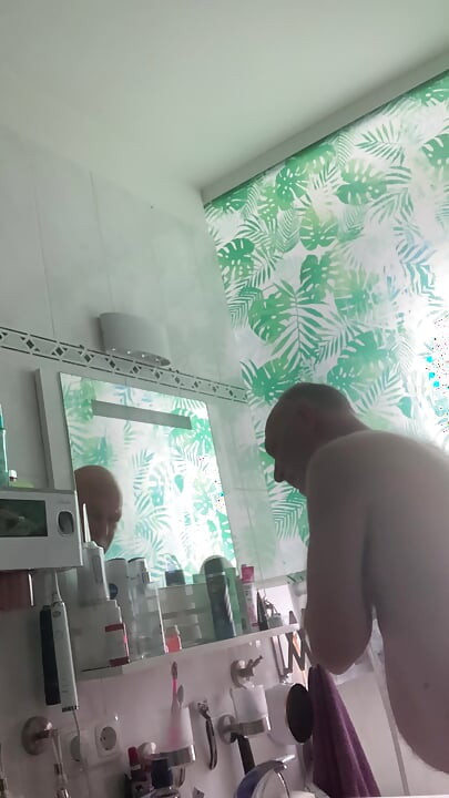 Me in the bathroom