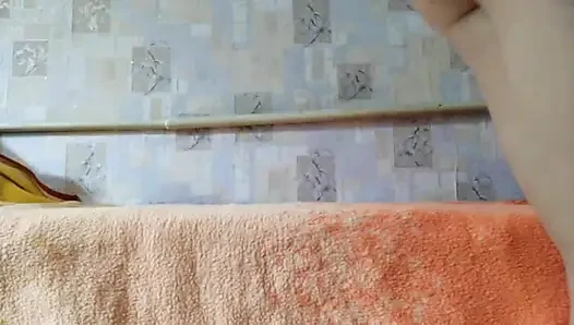 Extremely powerful eruption - anal beads and plugs in my ass