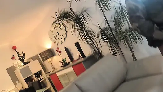 The French Granny Gets Fucked by Two Huge Black Dicks.