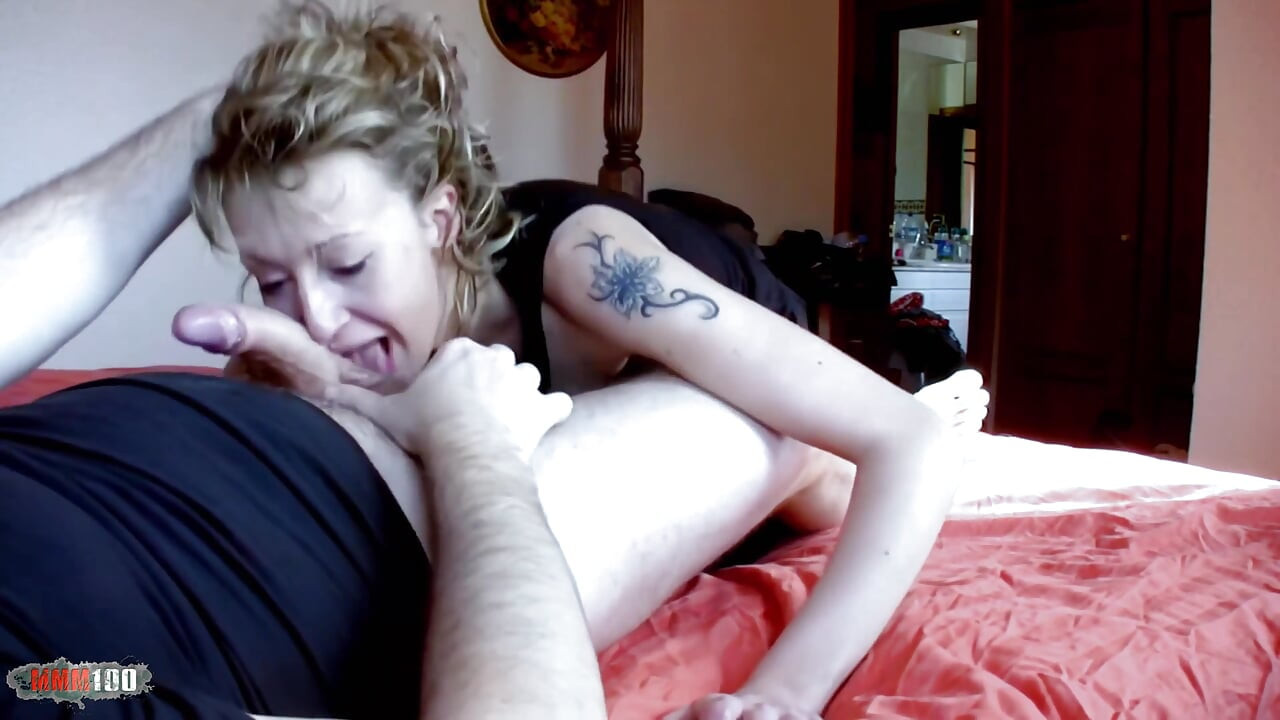 Hot sex tape with skinny french blonde Evy Sky