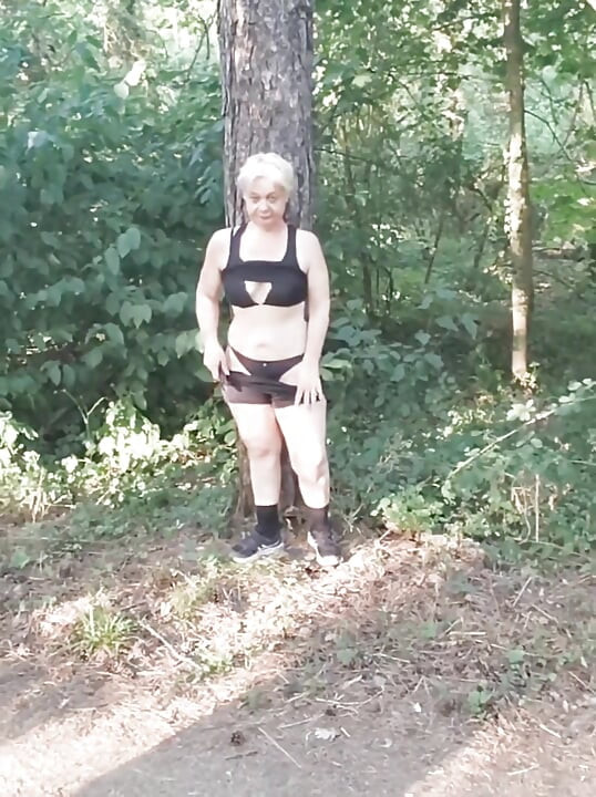 I'm Playing the Little Slut in the Woods, Waiting for a Good Cock